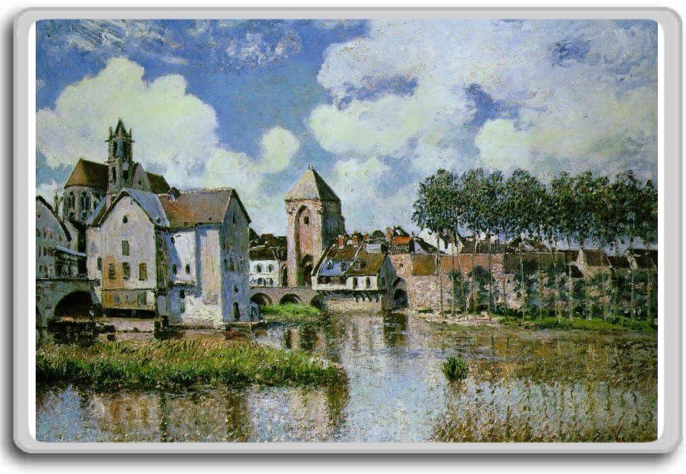 Photosiotas Alfred Sisley - Moret-sur-loing 1891 Classic Art